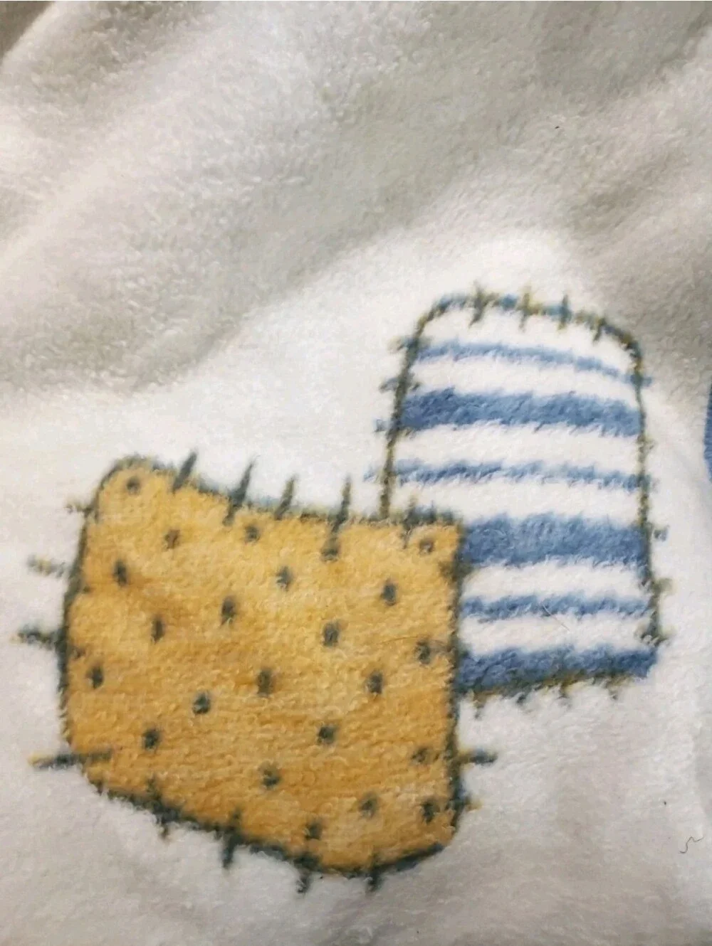 Vtg Biederlack Aurora Cherished Teddies Fleece Throw Blanket 37